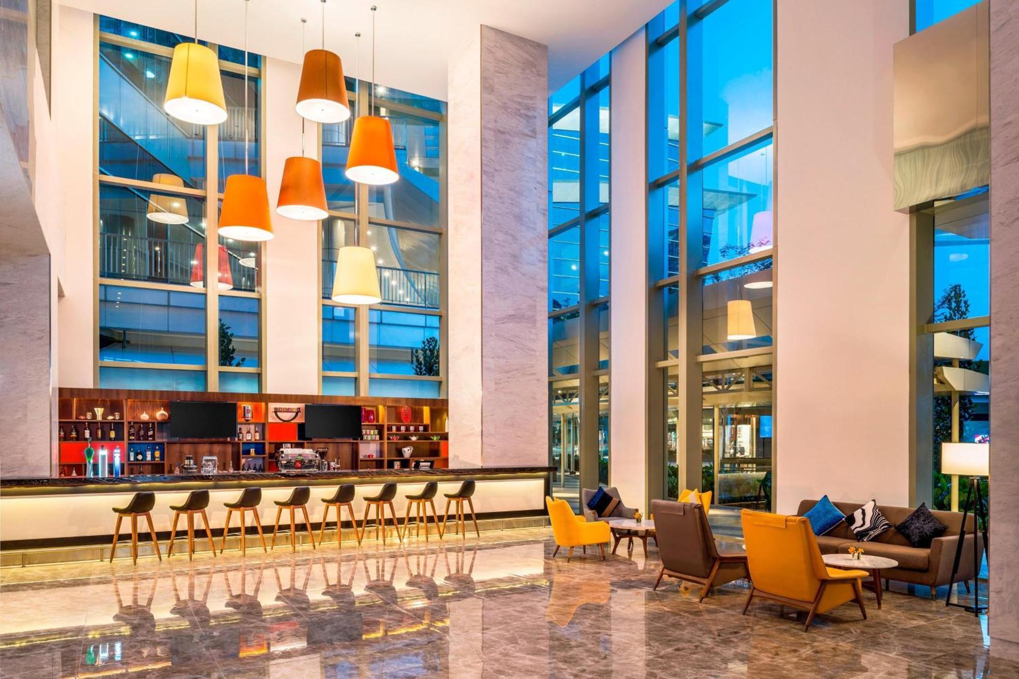 Le Meridien Путраджая Экстерьер фото Lobby